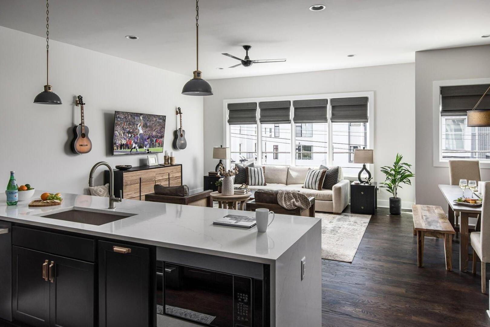 Edgehill Duo - 2 Townhomes - Mins Vanderbilt University Nashville Exterior foto